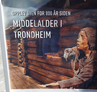 Fra middelalderutstilllingen på Vitenskapsmuseet i Trondheim sommeren 2017.